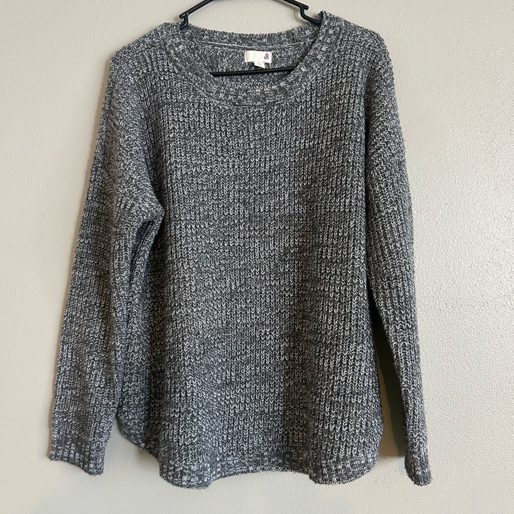 SO Charcoal Knit Women's Sweater